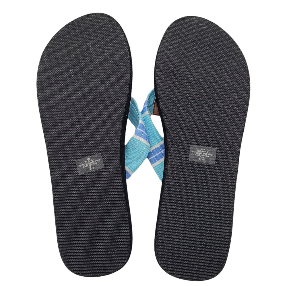 NWOT Tommy Hilfiger Women’s Miami Prep Canvas Flip Flop Size 8 - Picture 8 of 11